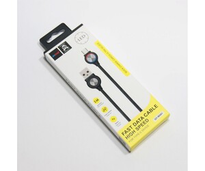 TYPE-C ΚΑΛΩΔΙΟ 2.4A ΜΕ ΕΝΔΕΙΞΗ LED ANDOWL PH-QY-W081