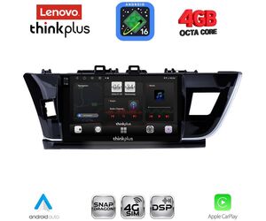 LENOVO LTG 7714BIG_CPA (10inc) MULTIMEDIA TABLET for TOYOTA COROLLA mod. 2013-2016