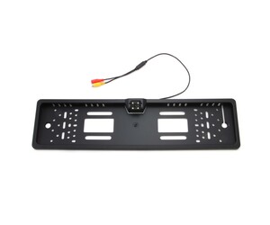 Amio - Universal Πλαίσιο Πινακίδας XD-402 με Ενσωματωμένη Κάμερα Οπισθοπορείας 120 μοιρών IP67 τάση λειτουργίας 12V για Επιβατικά Αυτοκίνητα - 1 τεμ. (01016/AM)