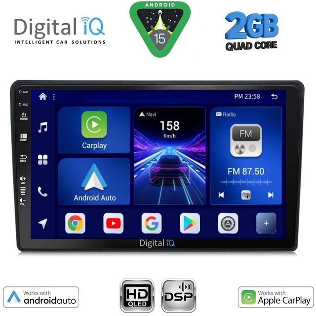 DIGITAL IQ BXC 3200_CPAA (9inc) MULTIMEDIA TABLET for HRV mod. 1998-2005