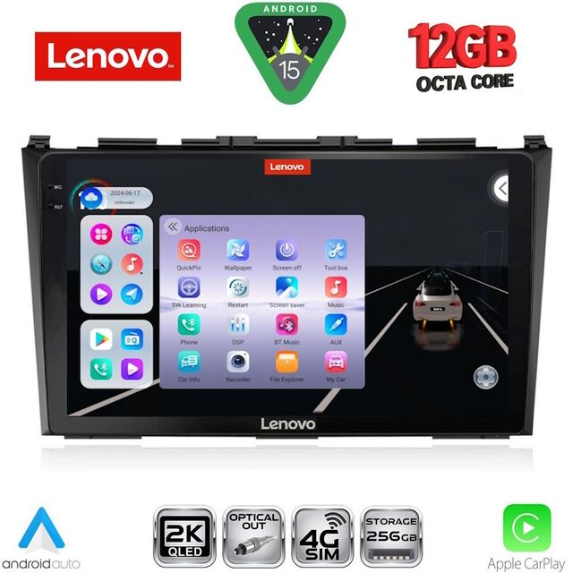 LENOVO SSZ 12197_CPA (9inc) MULTIMEDIA TABLET for HONDA CRV mod. 2006-2012