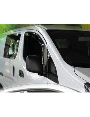 ΑΝΕΜΟΘΡΑΥΣΤΕΣ ΓΙΑ NISSAN NV200 2D 2009+ ΖΕΥΓΑΡΙ ΑΠΟ ΕΥΚΑΜΠΤΟ ΦΙΜΕ ΠΛΑΣΤΙΚΟ HEKO - 2 ΤΕΜ.