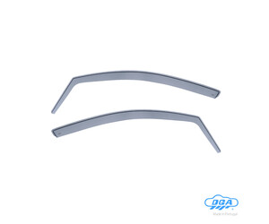 ΖΕΥΓΑΡΙ ΜΠΡΟΣΤΙΝΟΙ ΑΝΕΜΟΘΡΑΥΣΤΕΣ ΓΙΑ HONDA JAZZ 5D 2001-2009 ΑΠΟ ΕΥΚΑΜΠΤΟ ΧΥΤΟ ΑΚΡΥΛΙΚΟ ΓΥΑΛΙ  (CAST ACRYLIC GLASS) DGA - 2 ΤΕΜ.