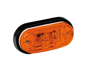 ΦΩΣ ΦΟΡΤΗΓΟΥ 2LED ΠΟΡΤΟΚΑΛΙ 24V 72mm