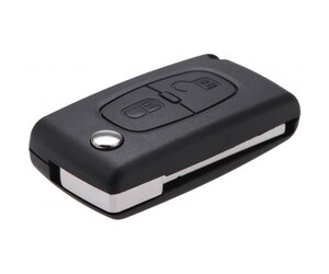 ΑΝΤΑΛΛΑΚΤΙΚΟ ΚΛΕΙΔΙ ΓΙΑ PEUGEOT 206 / 107 / 207 / 307 / 407 CITROEN C2 / C3 / C4 / C5 / C6 ΑΝΤΑΛΛΑΚΤΙΚΟ ΚΑΛΥΜΜΑ ΧΩΡΙΣ ΚΛΕΙΔΙ 2 ΚΟΥΜΠΙΩΝ - 1 ΤΕΜ.