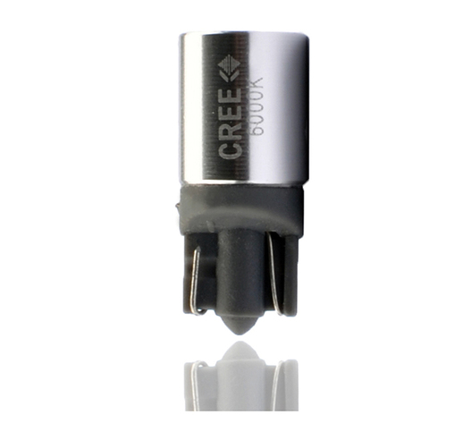 T10 W5W 12V W2,1x9,5d LED 1xCREE ΛΕΥΚΟ (ΚΑΡΦΩΤΟ CAN-BUS) BLISTER 2ΤΕΜ. M-TECH