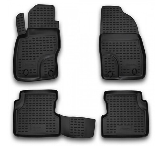 ΠΑΤΑΚΙΑ ΣΕ ΣΚΑΦΗ TPE ΛΑΣΤΙΧΟ ΓΙΑ FORD FOCUS II 2004-2011  ΣΕ ΜΑΥΡΟ ΧΡΩΜΑ NOVLINE - 4 ΤΕΜ.