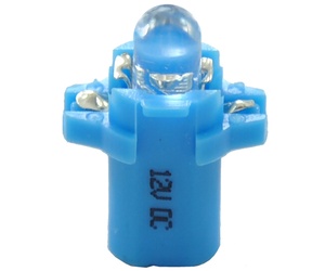 BAX 12V B8,3d 0,2W LED 1xFLUX 5mm ΜΠΛΕ BLISTER 2ΤΕΜ. M-TECH