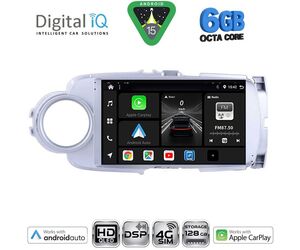 DIGITAL IQ BXF 17737SL_CPAA (9inc) MULTIMEDIA TABLET for TOYOTA YARIS mod. 2011-2015 (SILVER)
