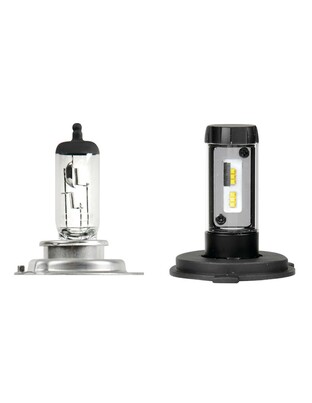 H4 9-32V 3000-10.000K 2.250lm 25W P43t HALO LED PRO-BIKE 1 12LED ZES 1ΤΕΜ. LED KIT
