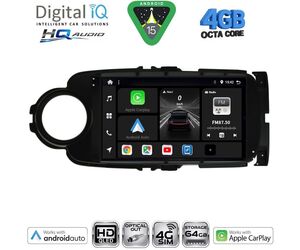 DIGITAL IQ BXK 19737BL_CPAA (9inc) MULTIMEDIA TABLET for TOYOTA YARIS mod. 2011-2015 (BLACK)