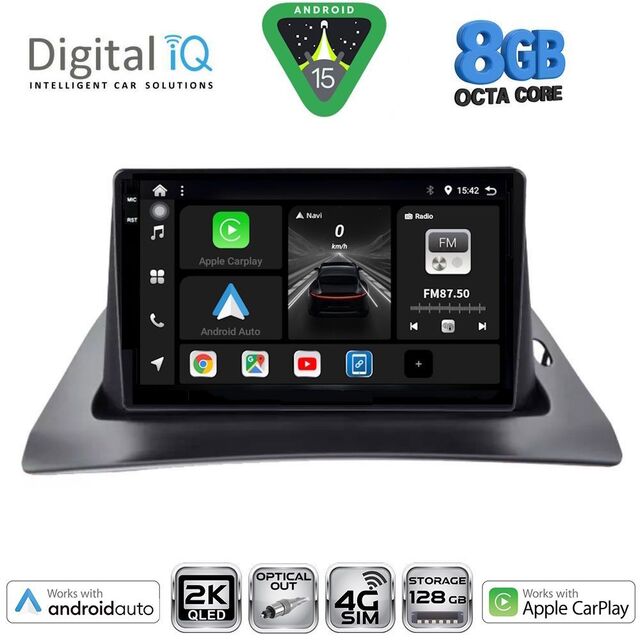 DIGITAL IQ BXK 20550_CPAA (9inc) MULTIMEDIA TABLET for RENAULT KANGOO mod. 2010-2021