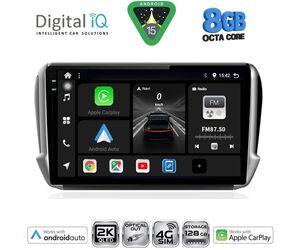 DIGITAL IQ BXK 20508_CPAA (10inc) MULTIMEDIA TABLET for PEUGEOT 208-2008 mod. 2012-2021
