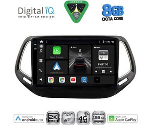 DIGITAL IQ BXK 20278_CPAA (10inc) MULTIMEDIA TABLET for JEEP COMPASS mod. 2016-2021