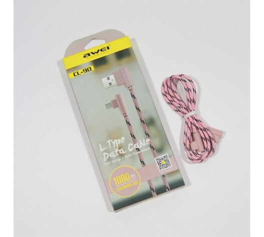 Micro USB ΚΑΛΩΔΙΟ 2.1A ΦΟΡΤΙΣΗΣ ΚΑΙ ΜΕΤΑΦΟΡΑΣ ΔΕΔΟΜΕΝΩΝ AWEI PH-CL-90