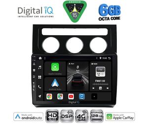 DIGITAL IQ BXF 17767_CPAA CLIMA (10inc) MULTIMEDIA TABLET for VW TOURAN mod. 2003-2010
