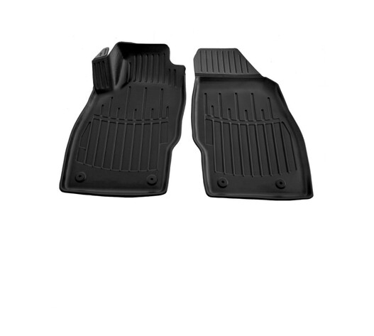 Race Axion - Πατάκια Για Opel Corsa D (S07) 2006-2014 5πορτο Λάστιχο Σκαφάκια Προστατευτικά Με Κουμπώματα υλικό Λάστιχο για Επιβατικά Αυτοκίνητα - 2 τεμ. (5015052/ST)
