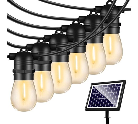ΚΡΕΜΑΣΤΗ ΗΛΙΑΚΗ ΓΙΡΛΑΝΤΑ ΘΕΡΜΟ ΦΩΣ 10m 10LED IP67 RZ-04107