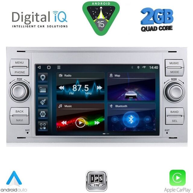DIGITAL IQ BLD 202S_CPA (7" DECK) MULTIMEDIA for FORD mod. 2004-2008
