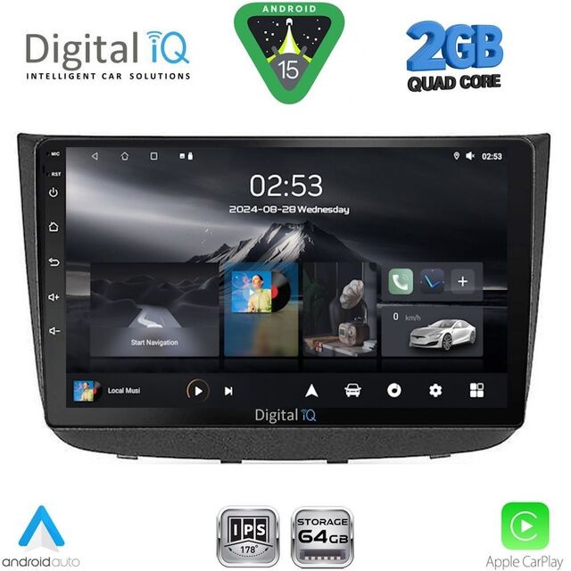 DIGITAL IQ RSD 1420_CPA (10inc) MULTIMEDIA TABLET for MERCEDES VITO - VIANO (W639) mod. 2003-2007