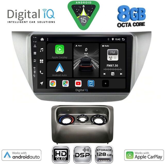 DIGITAL IQ BXF 18433_CPAA (9inc) MULTIMEDIA TABLET for MITSUBISHI LANCER mod. 2000-2007