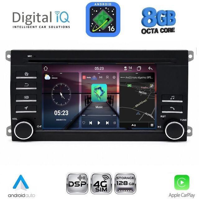 DIGITAL IQ BLM 543_CPA (7" DECK) MULTIMEDIA OEM for PORSCHE CAYENNE mod. 2002-2011