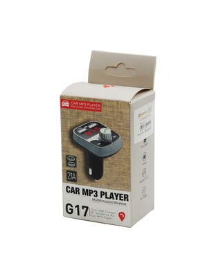 BLUETOOTH CAR MP3 PLAYER 2.1A G17