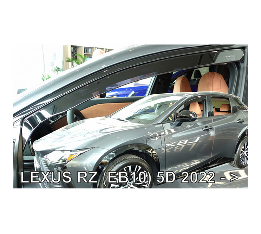 ΑΝΕΜΟΘΡΑΥΣΤΕΣ ΓΙΑ LEXUS RZ (EB10) 5D 2022+ ΣΕΤ ΑΥΤΟΚΙΝΗΤΟΥ ΑΠΟ ΕΥΚΑΜΠΤΟ ΦΙΜΕ ΠΛΑΣΤΙΚΟ HEKO - 4 ΤΕΜ.