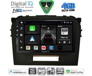 DIGITAL IQ BXK 19697BL_CPAA (9inc) MULTIMEDIA TABLET for SUZUKI VITARA mod. 2016-2025 (BLACK)