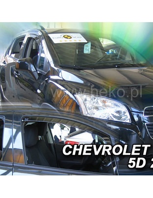 ΑΝΕΜΟΘΡΑΥΣΤΕΣ ΓΙΑ CHEVROLET TRAX 5D 2013-2015 ΖΕΥΓΑΡΙ ΑΠΟ ΕΥΚΑΜΠΤΟ ΦΙΜΕ ΠΛΑΣΤΙΚΟ HEKO - 2 ΤΕΜ.