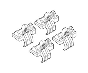 ΑΚΡΑ ΓΙΑ ΜΠΑΡΕΣ NORDRIVE ΓΙΑ HONDA HR-V 3D/5D 01/99-12/05 KIT