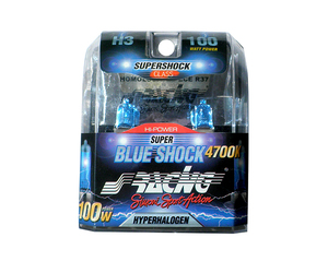 H3 12V/55W 90" 4.700K SUPER BLUE SHOCK