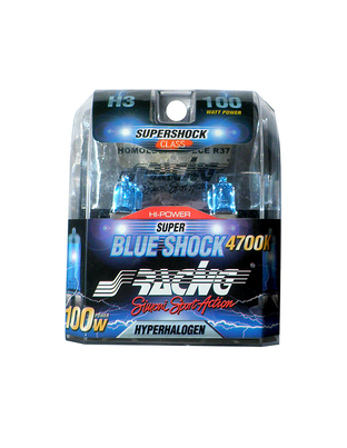 H3 12V/55W 90" 4.700K SUPER BLUE SHOCK