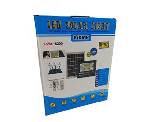 ΣΕΤ ΠΡΟΒΟΛΕΑΣ 40W ΜΕ ΗΛΙΑΚΟ ΠΑΝΕΛ RZ-40W