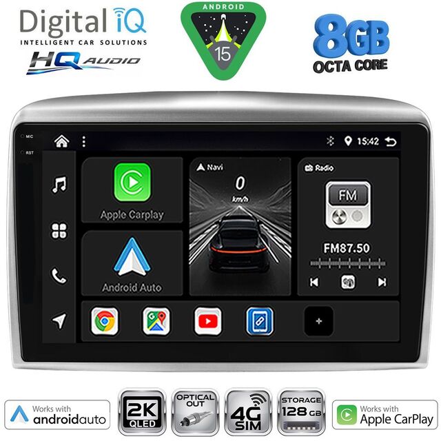 DIGITAL IQ BXK 20333_CPAA (9inc) MULTIMEDIA TABLET for LANCIA YPSILON mod. 2006-2011