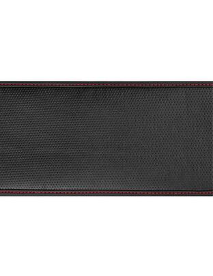 ΚΑΛΥΜΜΑ ΤΙΜΟΝΙΟΥ ΦΟΡΤΗΓΟΥ 44/46cm (M) SKIN-COVER ΜΑΥΡΟ ΜΕ ΚΟΚΚΙΝΗ ΡΑΦΗ ΕΛΑΣΤΙΚΟ 2mm ΠΑΧΟΣ