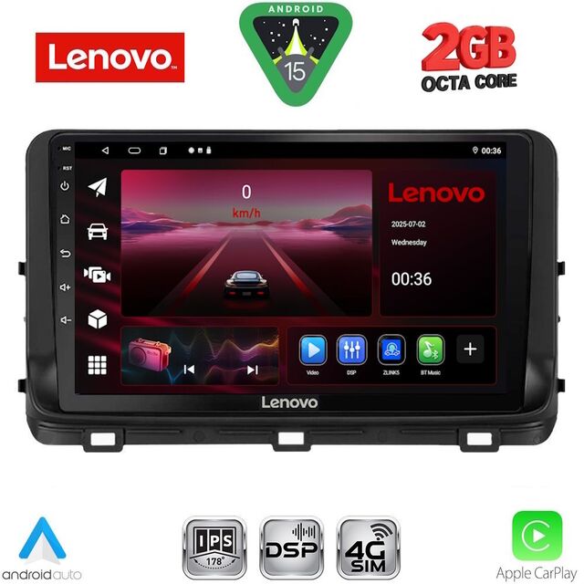 LENOVO LVF 5303_CPA (10inc) MULTIMEDIA TABLET for KIA CEED - XCEED mod. 2018-2022