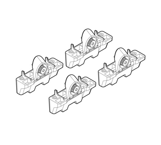 ΑΚΡΑ ΓΙΑ ΜΠΑΡΕΣ NORDRIVE ΓΙΑ HONDA CR-V 04/02-12/06 KIT