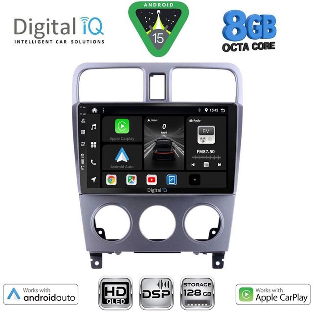 DIGITAL IQ BXF 18661_CPAA (9inc) MULTIMEDIA TABLET for SUBARU FORESTER  mod. 2002-2008