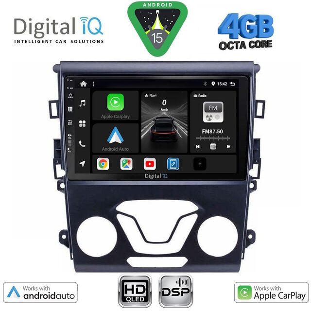 DIGITAL IQ BXF 16164_CPAA A/C (9inc) MULTIMEDIA TABLET for FORD MONDEO mod. 2014-2023