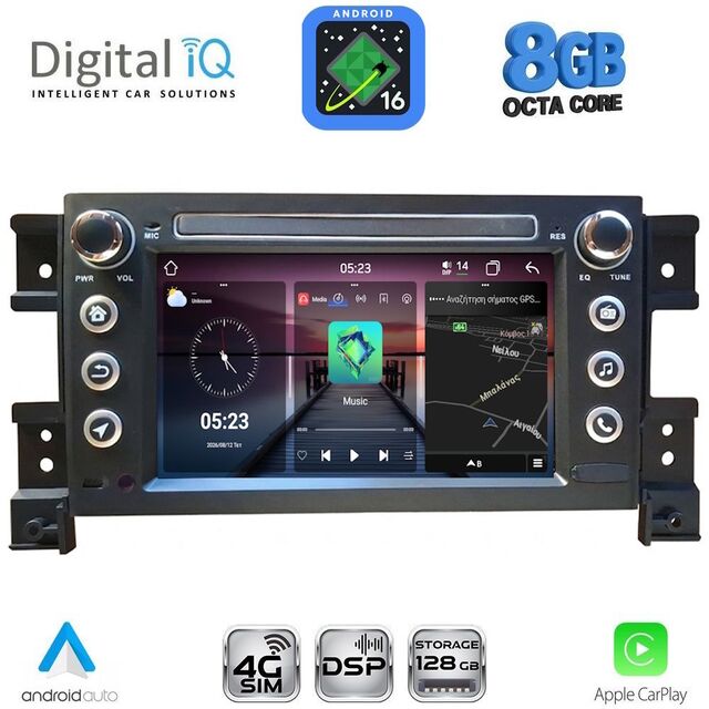 DIGITAL IQ BLM 554_CPA (7" DECK) MULTIMEDIA OEM for SUZUKI GRAND VITARA mod. 2005-2015