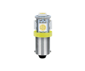 T4W BA9s 24/28V 5SMDx1CHIP LED 30lm ΠΟΡΤΟΚΑΛΙ ΚΟΥΤΙ LAMPA - 20 ΤΕΜ.