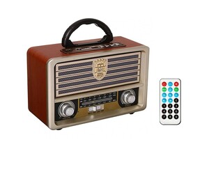 RETRO ΡΑΔΙΟΦΩΝΟ ANDOWL ΜΕ ΤΗΛΕΧΕΙΡΙΣΤΗΡΙΟ Q-YX2022