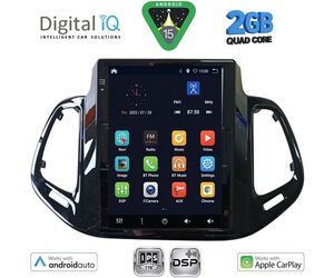 DIGITAL IQ BXC 3878_CPAA TESLA STYLE for JEEP COMPASS mod. 2017-2020