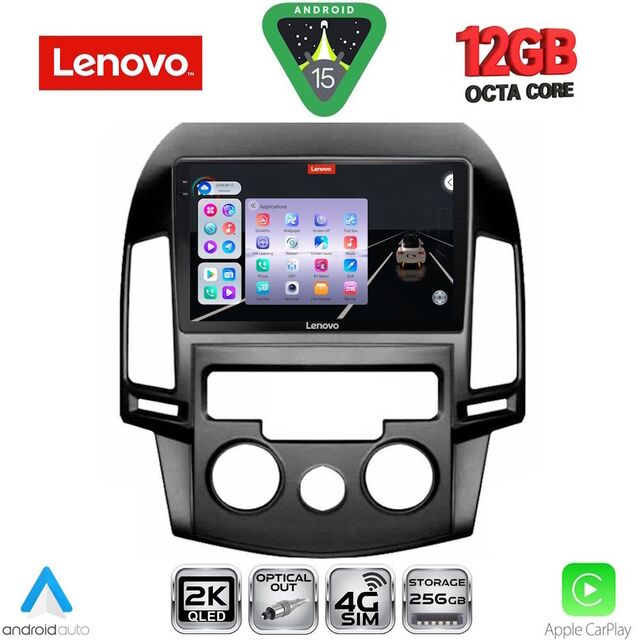 LENOVO SSZ 12231_CPA A/C (9inc) MULTIMEDIA TABLET for HYUNDAI i30 mod. 2007-2012