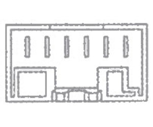 Διακόπτης για FIAT DUCATO II / PEUGEOT BOXER II / CITROEN JUMPER II 6 επαφών