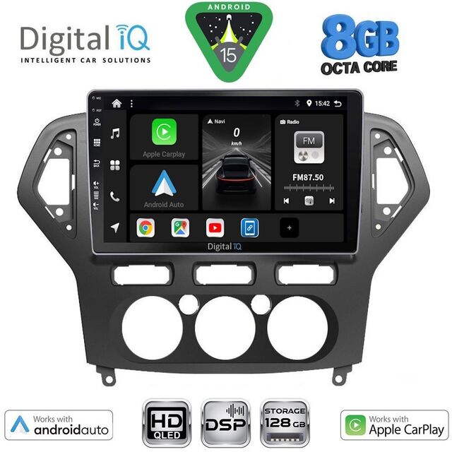 DIGITAL IQ BXF 7162_CPAA A/C (10inc) MULTIMEDIA TABLET for FORD MONDEO mod. 2007-2011