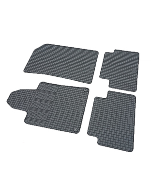 Cik - ΠΑΤΑΚΙΑ ΑΥΤΟΚΙΝΗΤΟΥ ΑΠΟ ΛΑΣΤΙΧΟ ΓΙΑ PEUGEOT 508 2011-2018 ΣΕ ΜΑΥΡΟ ΧΡΩΜΑ ΜΕ ΚΟΥΜΠΩΜΑΤΑ - 4 ΤΕΜ. (RM.PE.0016/CK)