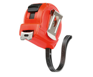 ΜΕΤΡΟΤΑΙΝΙΑ ΑΥΤΟΜΑΤΗ COMPACT 5m x16mm ΚΟΚΚΙΝΗ ΜΕ ΚΛΙΠ ΖΩΝΗΣ LAMPA - 1 ΤΕΜ.