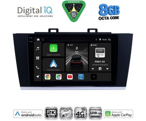 DIGITAL IQ BXK 20668_CPAA (9inc) MULTIMEDIA TABLET for SUBARU LEGACY - OUTBACK mod. 2014-2019